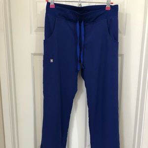 FIGS Blue Scrub Bottoms